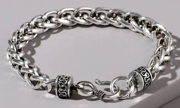 Silver Classic Fashion Designer Bracelet