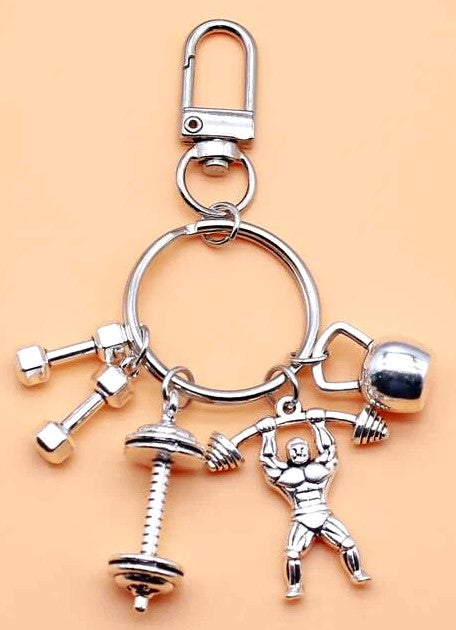 LOVE WEIGHT LIFTING Key Chains
