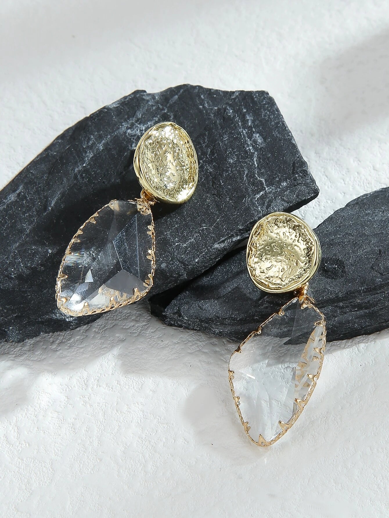 Gold Plated Studs with Designer Krystal Stones.