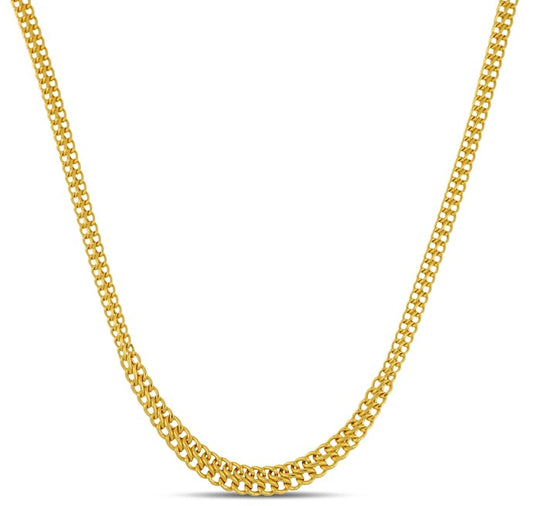 Gold Infinity Design Fashion Necklace.