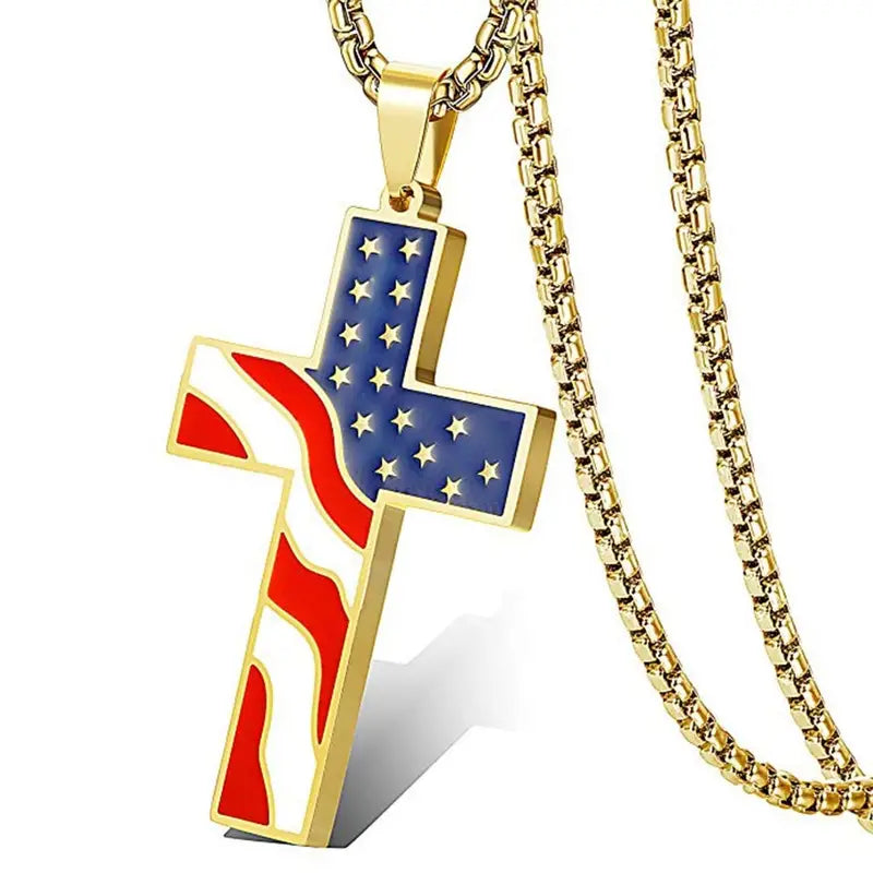 GOD & Country Patriotic Cross