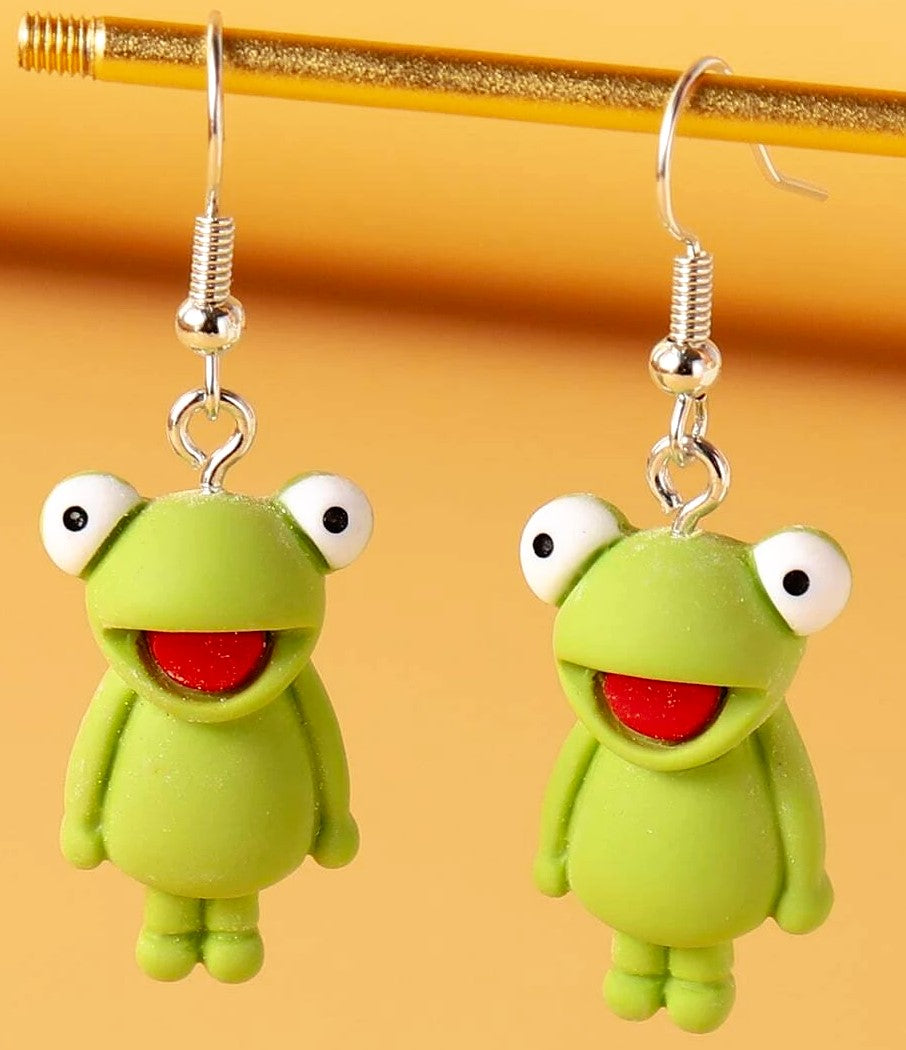 CAMP ART Frog Earrings