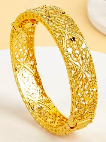 Gold Exotic Designer Bracelet